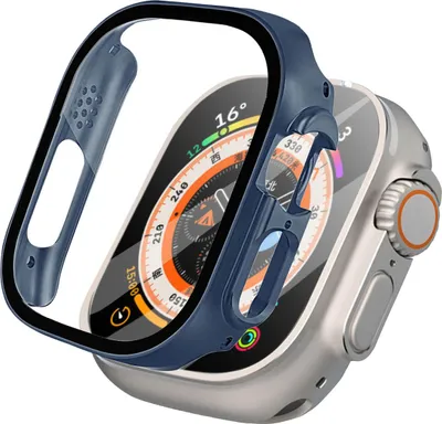 Image de imoshion Coque intégrale pour l'Apple Watch Ultra / Ultra 2 / Ultra 3 - 49 mm - Bleu foncé