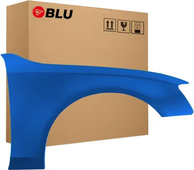 Immagine prodotto di BLU Parafango compatibile con Audi A4 B8 S4 LIFT LX5V Destra Blau ArubaBlau | 2011-2015 | Anteriore | Verniciato | Pronto per il montaggio | Acciaio