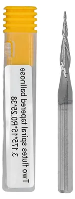 Produktbild von Kugelfräser aus Wolframstahl für Aluminium und Holz