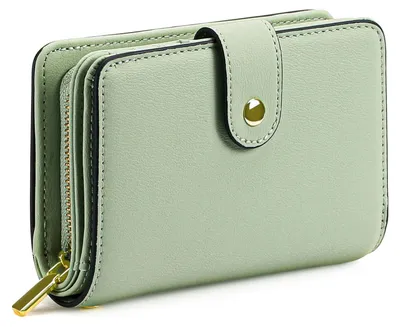 Imagen del producto de Pequeña cartera para damas con protección RFID y cremallera