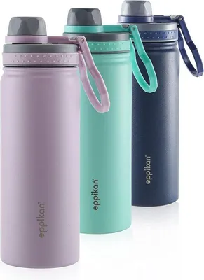Produktbild von Edelstahl-Thermosflasche 530ml pastellrosa Sportdeckel