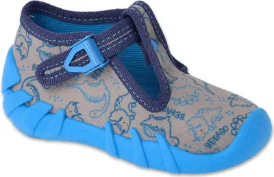 Produktbild von Hausschuhe Befado 110N497 Blau DINO