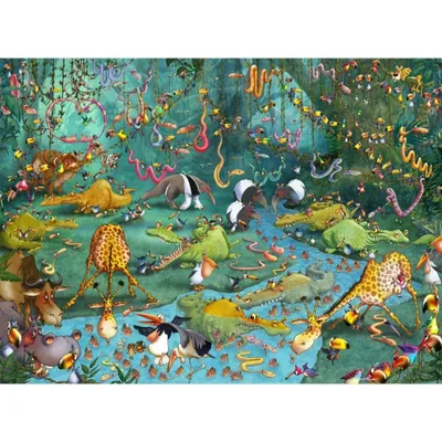 Image de GRAFIKA Jungle Puzzle 2000 pièces