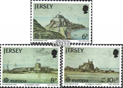 Produktbild von Briefmarken GB - Jersey 1978 Mi 177-179 (kompl.Ausg.) postfrisch Baudenkmäler