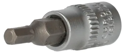 Obrázek produktu pro BRILLIANT TOOLS 1/4" šestihranná nástrčná hlavice 4 mm - BT020821
