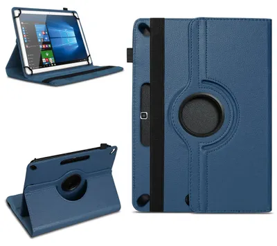 Produktbild von Tablet Tasche Schutzhülle für 10 - 10.1 Zoll Hülle Case Universal KameraöffnungFarben:Blau