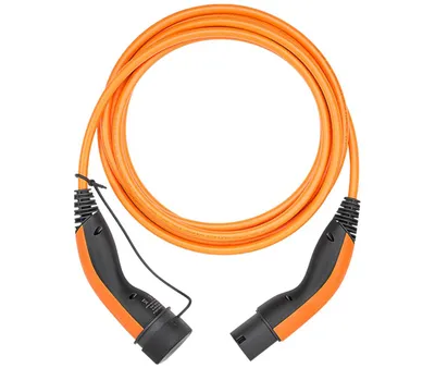 Produktbild von Lapp ÖLFLEX 5555934027, Typ 2, Typ 2, Schwarz, Gerade, Gerade, Mode 3 nach IEC 62196