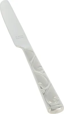 Immagine prodotto di 2x Almina AL-5006 "Coltello da menu" Posate da menu Coltello in acciaio inox Argento lucido con incisione