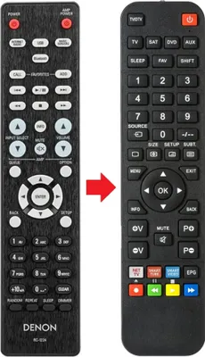 Produktbild von Fernbedienung geeignet für DENON RC-1224
