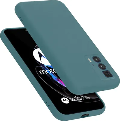 Zdjęcie produktu dla Etui ochronne Cadorabo do Motorola EDGE 20 PRO / EDGE S PRO w kolorze zielonym Etui na telefon komórkowy Pokrowiec TPU Etui
