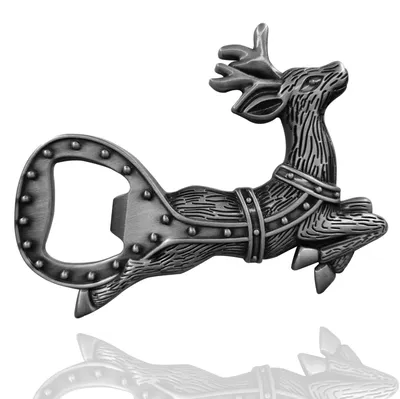Rentier-Flaschenöffner mit Magnet, Weihnachtsgeschenk, 1 Stück