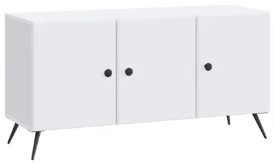 Produktbild von TV-Schränk Weiß 99 x 34,5 x 50 cm Holzwerkstoff
