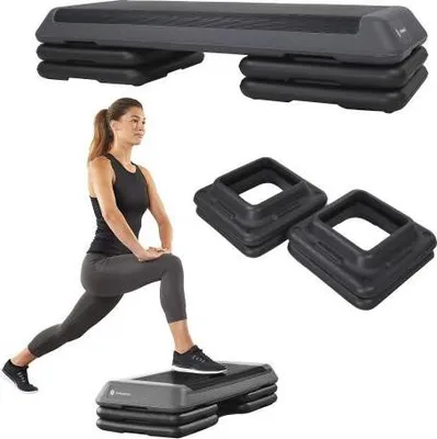Obrázek produktu pro Stepper aerobic můstek 3-stupně 110x42 cm SPRINGOS FA0107