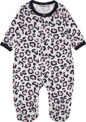 Produktbild von Mädchen-Strampler Leopard  - Milchfarben - 68