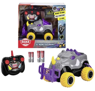 Produktbild von Dickie R/C Monster Nashorn ferngesteuertes Spielzeugauto für Kinder