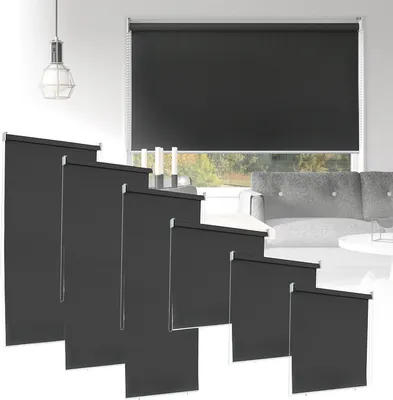 Image de Jopassy Store extérieur Store vertical Store balcon Protection visuelle Protection solaire Store 140 x 140cm Store extérieur pour fenêtres & portes, Anthracite