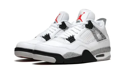 Zdjęcie produktu dla Air Jordan 4 Retro OG 'White Cement': rozmiar EU 46