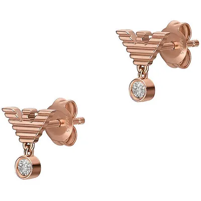 Image de Boucles d'oreilles Emporio Armani Collection Rosé - femme