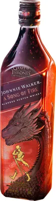 Produktbild von Johnnie Walker A Song of Fire Game of Thrones GoT Blended Scotch Whisky | 40,8 % vol | 0,7 l