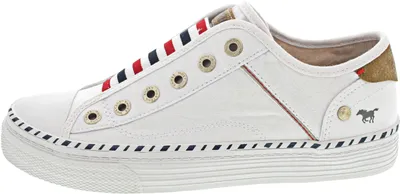 Produktbild von Mustang Damen Slipper Sneaker Halbschuhe 1376-401, Größe:38 EU, Farbe:Weiß
