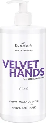 Zdjęcie produktu dla Farmona velvet hands kremo-maska do dłoni 500 ml