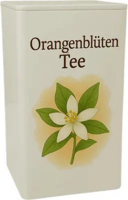 Produktbild von Teegenuss Orangenblüten Dose 900ml