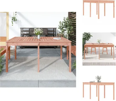 Obrázek produktu pro vidaXL Zahradní stůl 159,5x82,5x76 cm z masivního dřeva douglasky - Zahradní stoly