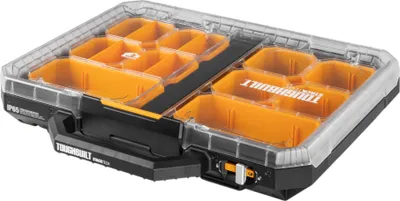 Produktbild von Toughbuilt StackTech TB-B1-O-10 flacher Organizer 54 x 48 x 10 cm + 10x Inlay + 4x Trennwand