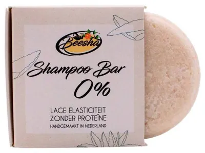 Productafbeelding van Beesha Shampoo Bar 0% 60 gram