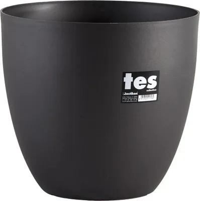 Produktbild von Plastiken Runder Topf 38 Cm Silber Silber One Size