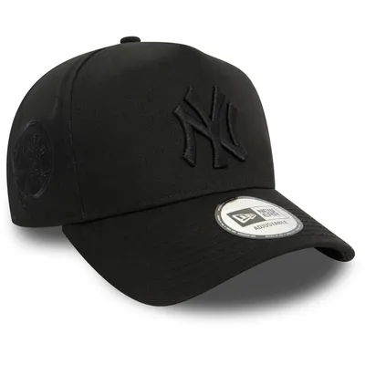 Produktbild von New Era Monochrome Eframe New York Yankees Kappe Schwarz  Mann Schwarz One Size