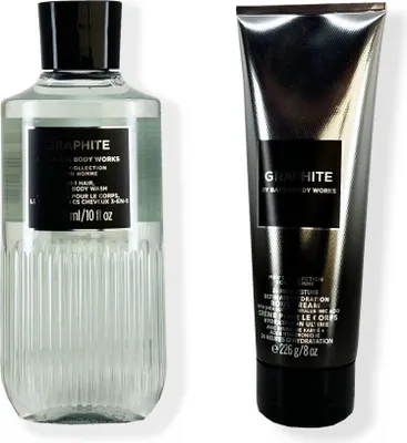 Productafbeelding van Bath & Body Works set, bestaande uit 2 stuks in de kleur "GRAPHITE"