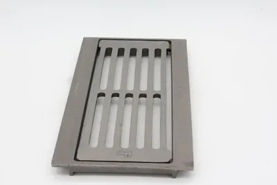 Produktbild von Ofenrost - Gussrost 210 x 410 mm mit Einbaurahmen