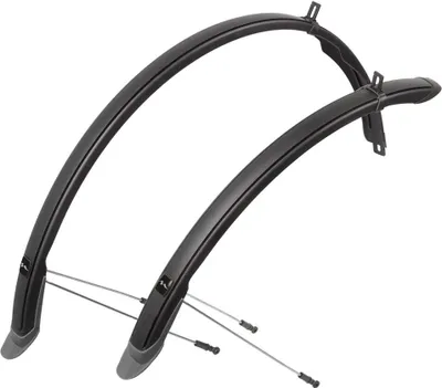 Immagine prodotto di Set parafanghi bicicletta nero 28