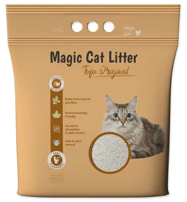 Obrázek produktu pro Kočkolit Magic Litter Tofu Original 2,7kg/ 6l