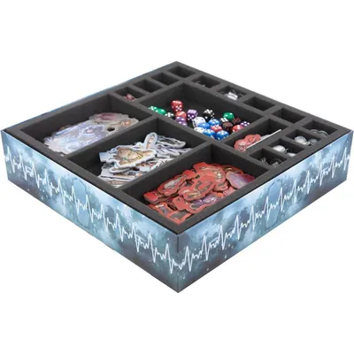 Produktbild von Schaumstoff-Set für Komanauten Brettspielbox – passgenauer Organizer