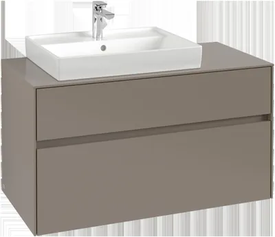 Immagine prodotto di Villeroy & Boch Collaro Meuble sous-lavabo, suspendu, 2 tiroirs, lavabo à gauche, 1000x548x500mm, C01700VQ, C01700VQ