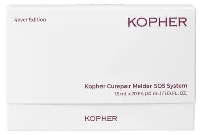 Immagine prodotto di KOPHER - Curepair Melder SOS System - Trattamento viso illuminante e rassodante - 1,5 ml x 20 pezzi