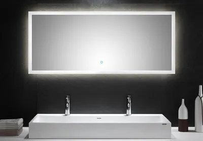 Produktbild von LED Spiegel 140x60 cm mit Touch Bedienung