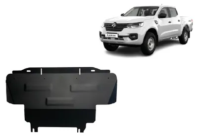Produktbild von Kühlerschutz für unten aus Stahl für Renault Alaskan