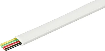 Produktbild von Goobay Telefonflachkabel 4-adrig 100 m Rolle, AWG 30, Kupfermaterial