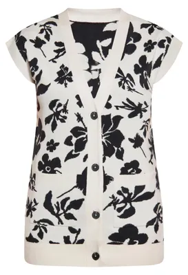 Produktbild von CALEY  Damen Pullunder - Weiss, XL