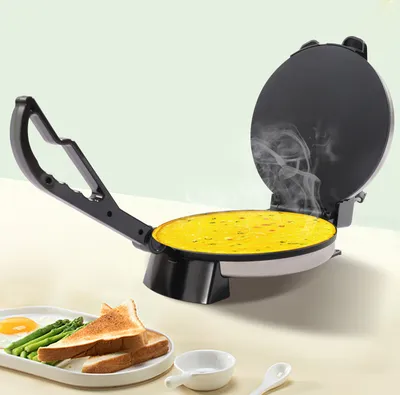Produktbild von Wyciskarka do chapati roti ze stali nierdzewnej wyciskarka do tortilli dwustronne podgrzewanie 1500W wyciskarka do tortilli