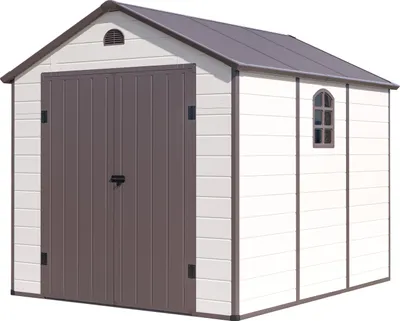 Obrázok produktu pre G21 Záhradný domček G21 Boston 670 - 241 x 278 cm, plastový, béžový G21-6390073