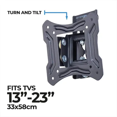 Immagine prodotto di Ross LE2ST100-RO, 58,4 cm (23"), 75 x 75 mm, 100 x 100 mm, -5 - 15°, -20 - 20°, Nero