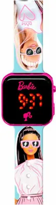 Zdjęcie produktu dla Barbie Zegarek LED z Kalendarzem BB00033