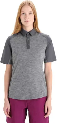 Produktbild von Icebreaker Hike Kurzarm-t-shirt Grau S Frau Grau S