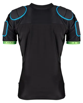 Productafbeelding van Gilbert Rugbyball XP100, zwart, blauw, groen - Maat S - Trainingsbal