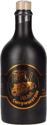 Produktbild von Currywurst Original Gin 44.0 %  0,50 lt.