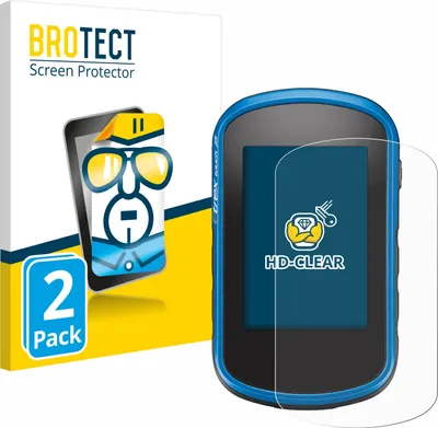 Produktbild von 2x Für Garmin eTrex Touch 35 Schutzfolie BROTECT Displayschutz Display Schutz Folie Klar Transparent